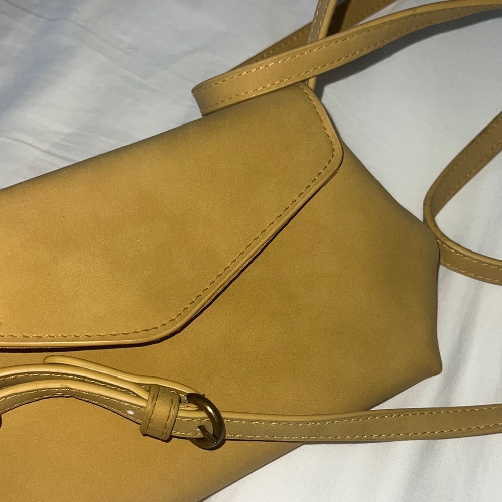 Yellow Suede Bag - Picture 9 of 15